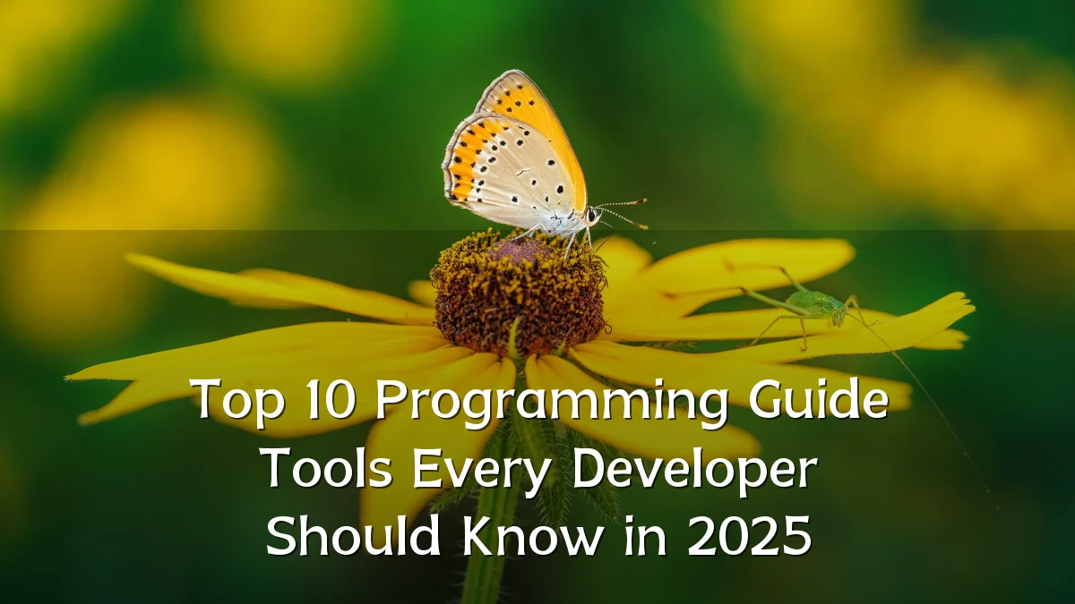 Top 10 Programming Guide Tools Every Developer Should Know in 2025
